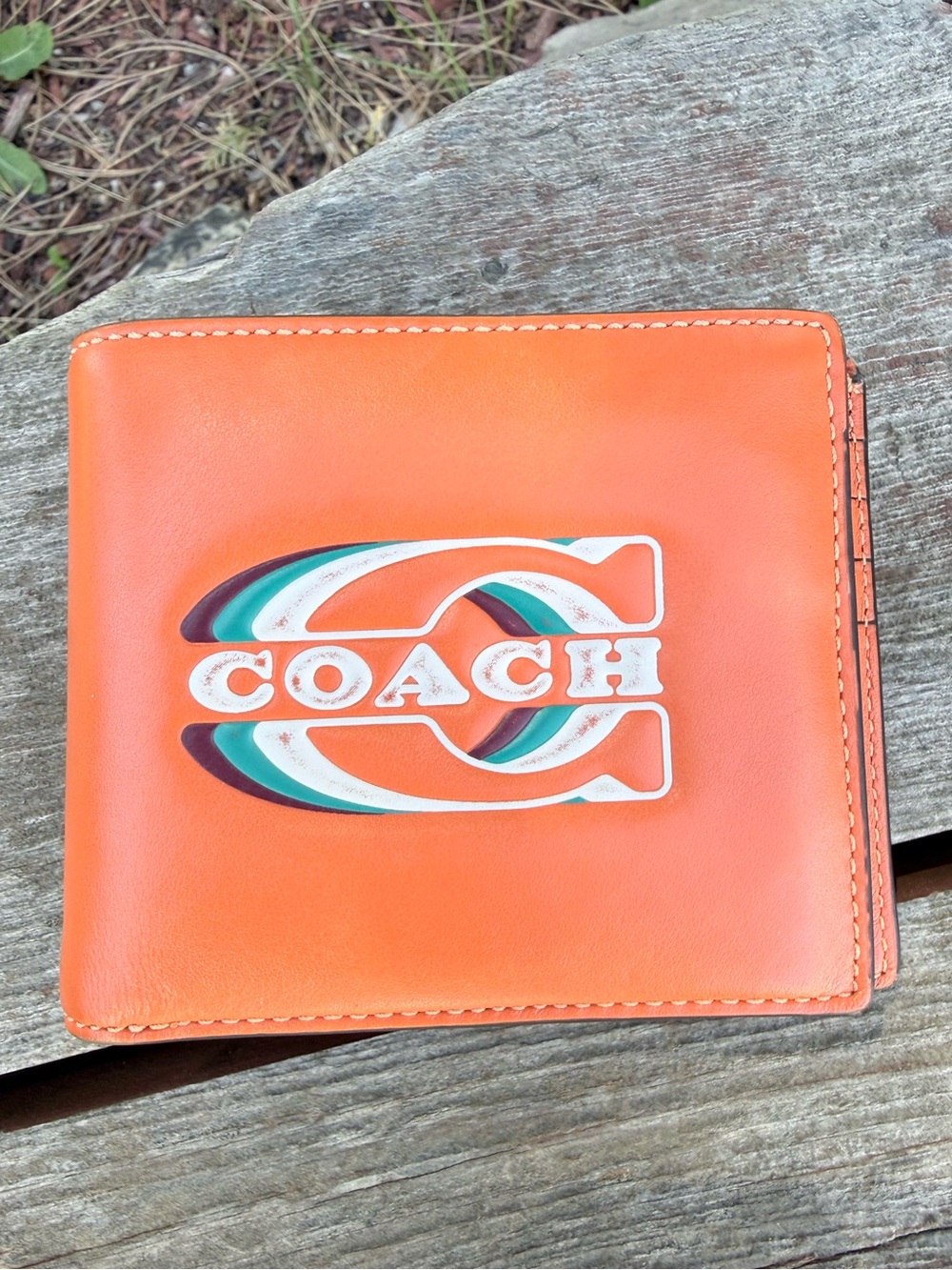 Vintage-Style Coach Wallet
